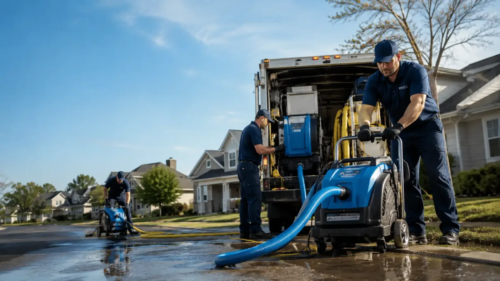 Flood Damage Cleanup in London, TX
